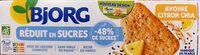 Bjorg Buscuit Avoine Citron Graines de chia