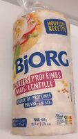 Galette protéines lentille