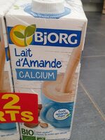 Lait d'amande