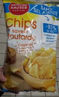 Chips saveur moutarde