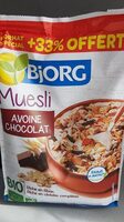 Muesli avoine chocolat