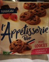 Petit cookies chocolat framboise