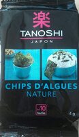 Chips d'algues nature