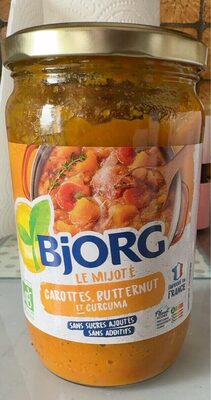Mijoté carottes butternut & curcuma