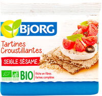 Tartines croustillantes Seigle Sésame