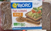 Pain complet seigle