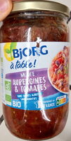 Mijoté aubergines et tomates