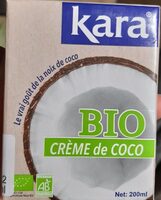 Crème de coco