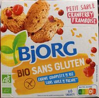 Petit sablé bio sans gluten