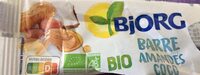 Barre amande coco bio