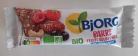 Barre fruits rouges noix