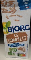 Boisson riz complet