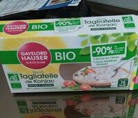 Tagliatelles de konjac