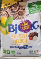 Muesli Énergie (cacao, banane, guarana)