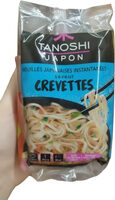 Nouilles japonaises instantanées saveur crevettes