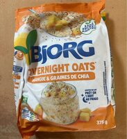 Overnight Oats Mangue & Graines de Chia
