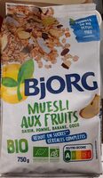 Muesli aux fruits