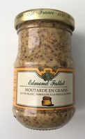 Moutarde en grains au vin blanc