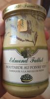 Moutarde au poivre vert