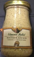 Senf: Moutarde De Dijon, Mit Périgord-walnüssen Aromatisiert