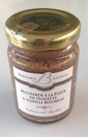 Moutarde a la fleur de noisette & vanille Bourbon