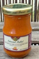 Moutarde au miel et u paprika fumé