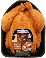 Poulet cuit fumé