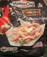 Eminces de poulet extra tendres