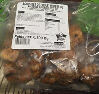 Bouchées de poulet herbes de provence surgelées 300g