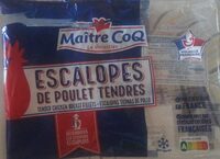 Escalopes de poulet tendres