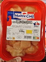 Cubes de filet de poulet jaune