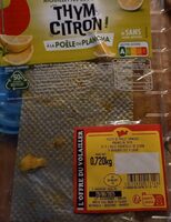 Poulet thym citron