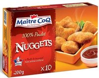 Nuggets 100% poulet 200g