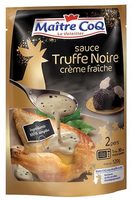 Sauce truffe noire crème fraîche