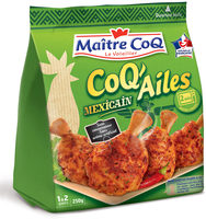 Maître Coq ailes mexicain - Manchons de poulet marinés, rôtis