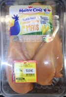 Filet de poulet nourris aux grains de mais