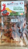 Brechette de dinde extra tendre mexicaine