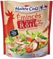 Emincés de poulet rôti