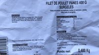 Filet de poulet panés