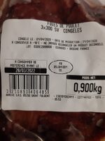Foies de poulet (3 x 300g)