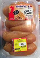 Filets de poulet jaune