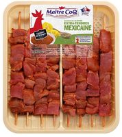 Brochettes de dinde extra tendre mexicaine x8
