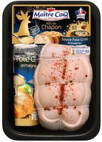 Rôti de chapon sauce foie gras armagnac