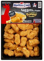 Nuggets de poulet aux pépites de fromage fondu