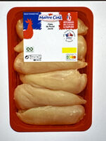 Filets de poulet jaune