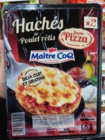 Hachés de Poulet rôtis façon Pizza