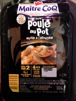 Poulet façon Poule au Pot mijoté à l'étouffée