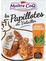 Les papillotes du volailler recette herbes de provence