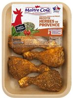 Pilons de poulet recette herbes de Provence