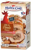 Rôti de dinde farci à la forestière